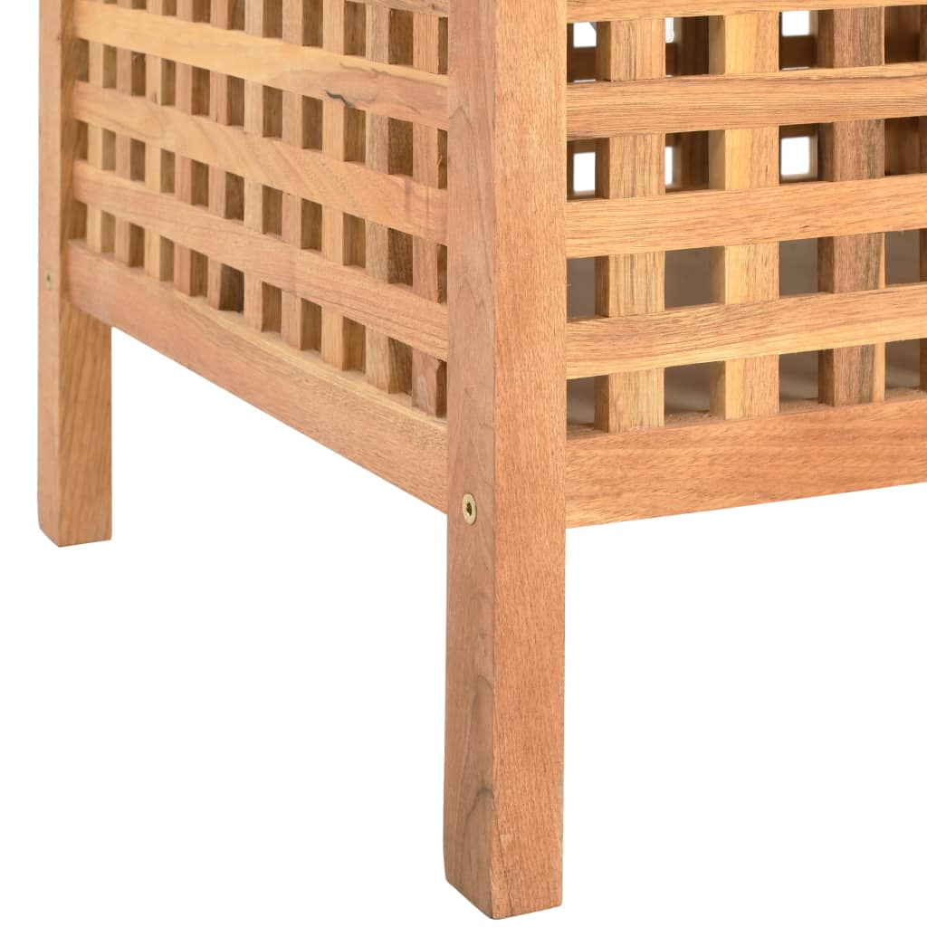 vidaXL Ławka ze schowkiem, 93x49x49 cm, lite drewno orzechowe