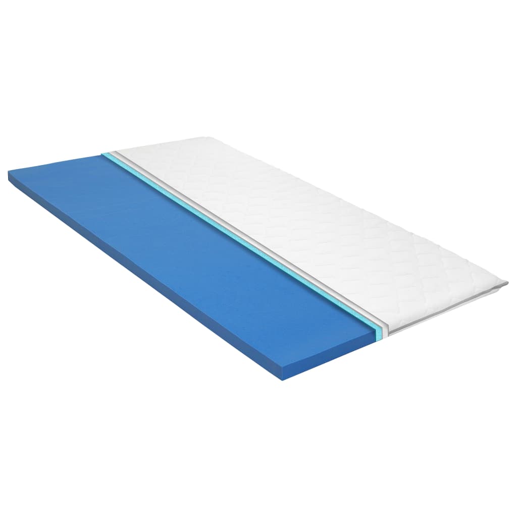vidaXL Nakładka na materac, 90x200 cm, pianka memory visco, 6 cm