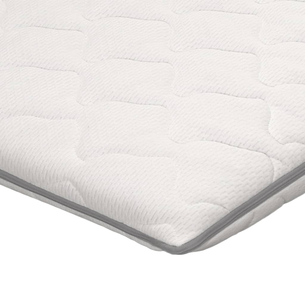 vidaXL Nakładka na materac, 100x200 cm, pianka memory visco, 6 cm