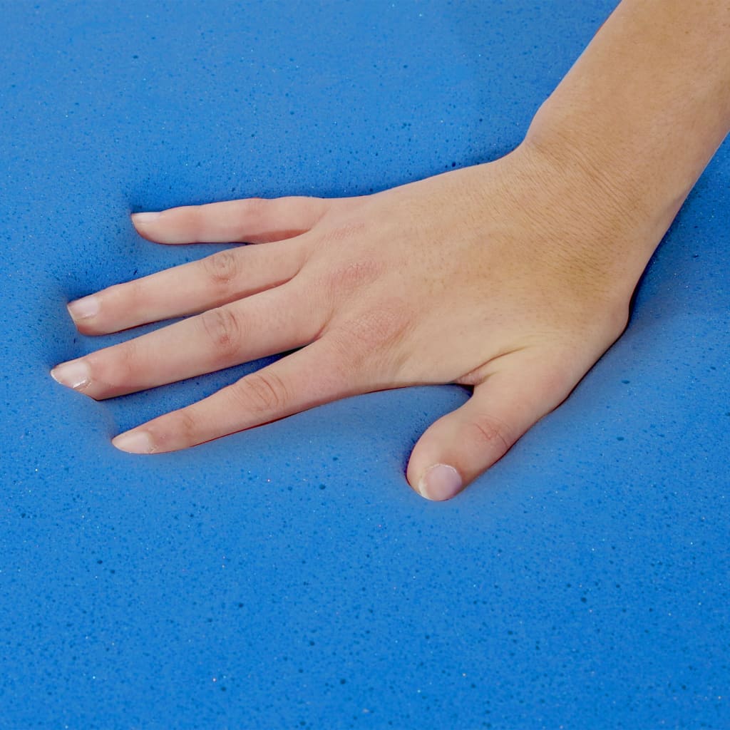 vidaXL Nakładka na materac, 160x200 cm, pianka memory visco, 6 cm