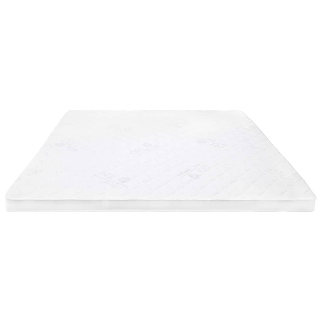 vidaXL Nakładka na materac, 160 x 200 cm, pianka żelowa, 7 cm