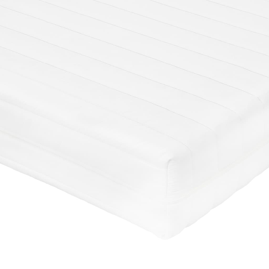 vidaXL Materac, 120x200 cm, 7 stref, pianka PU, 16 cm, H2 H3