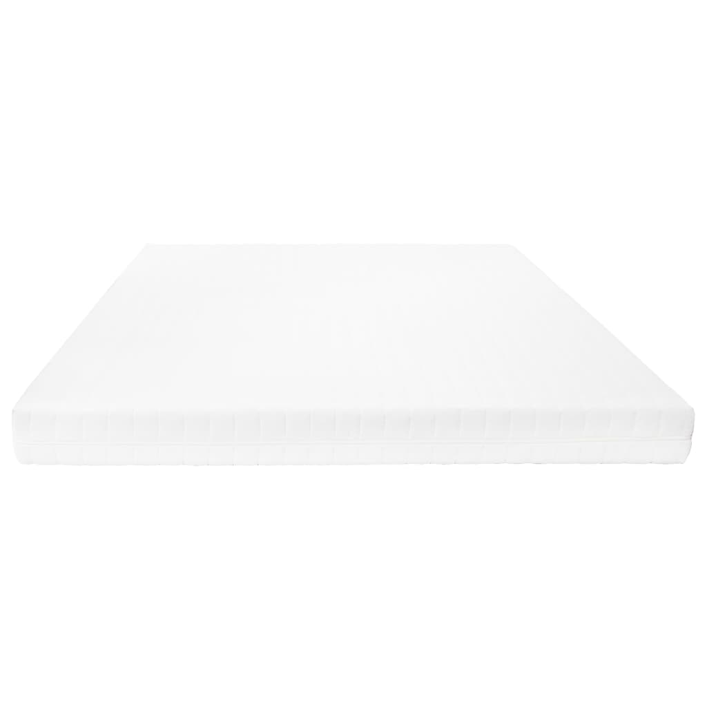 vidaXL Materac, 160x200 cm, 7 stref, pianka PU, 16 cm, H2 H3