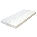 vidaXL Materac, 140x200 cm, 7 stref, pianka PU, 10 cm, H2 H3