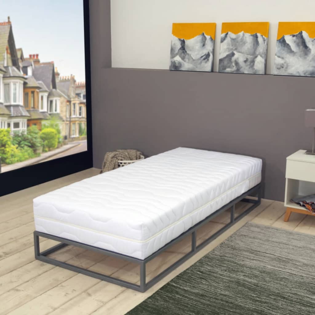vidaXL Materac, 90x200 cm, 7 stref, sprężyny kieszeniowe, 20 cm, H2