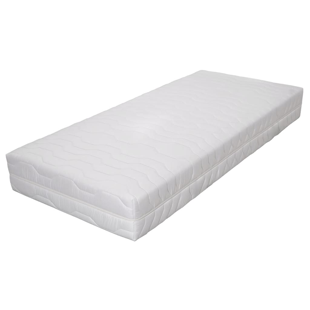 vidaXL Materac, 90x200 cm, 7 stref, sprężyny kieszeniowe, 20 cm, H3