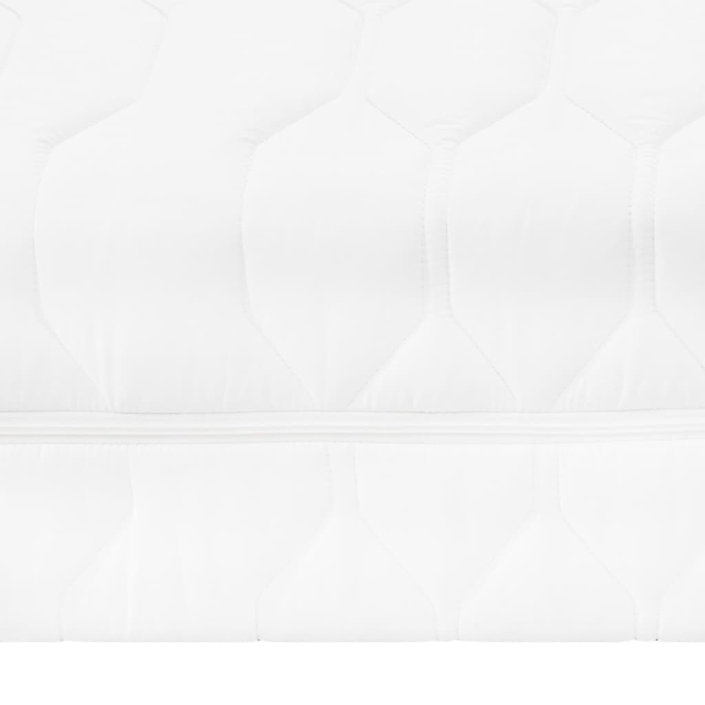 vidaXL Materac, 120x200 cm, 7 stref, sprężyny kieszeniowe, 20 cm, H3