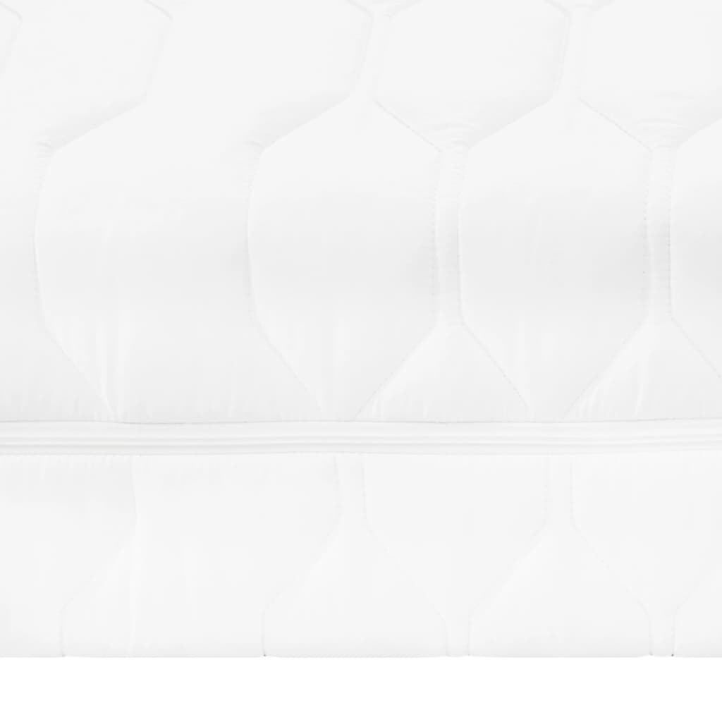 vidaXL Materac, 140x200 cm, 7 stref, sprężyny kieszeniowe, 20 cm, H3