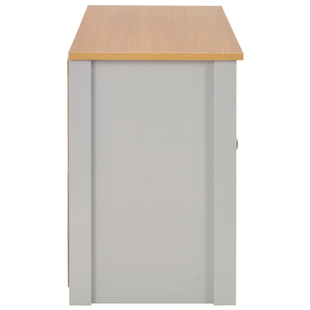 vidaXL Szafka pod TV, szara, 120 x 39 x 58 cm
