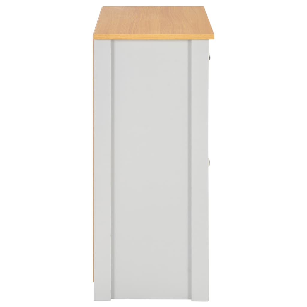vidaXL Szafka, szara, 79 x 35 x 81 cm