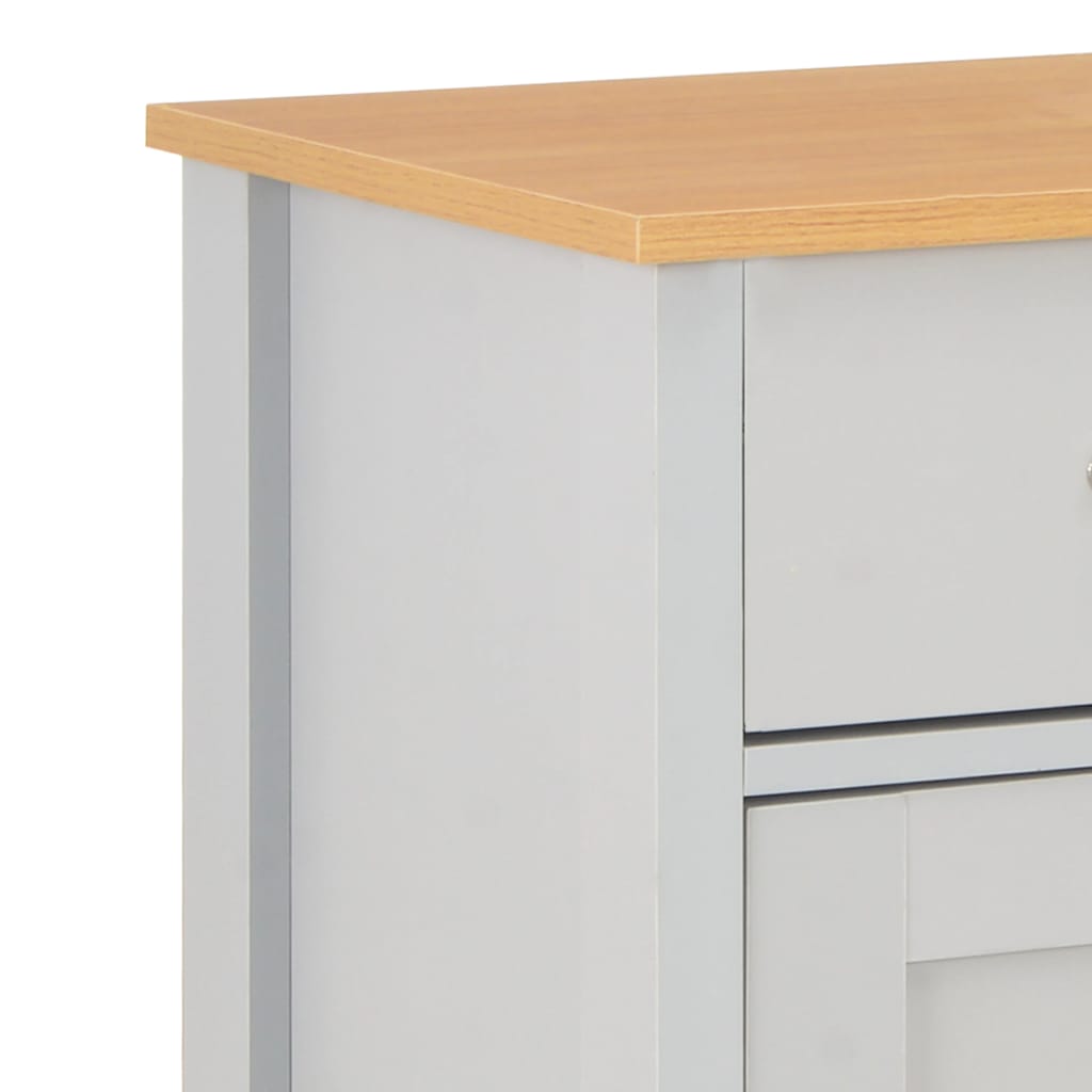 vidaXL Szafka, szara, 79 x 35 x 81 cm