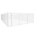 vidaXL Kojec dla psa, galwanizowana stal, 950x570x185 cm