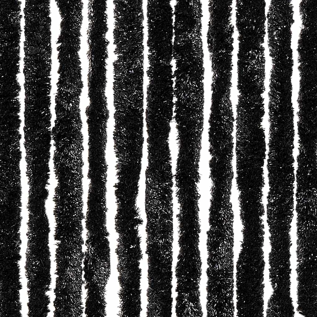vidaXL Zasłona przeciwko owadom, antracytowa, 90x220 cm, szenil
