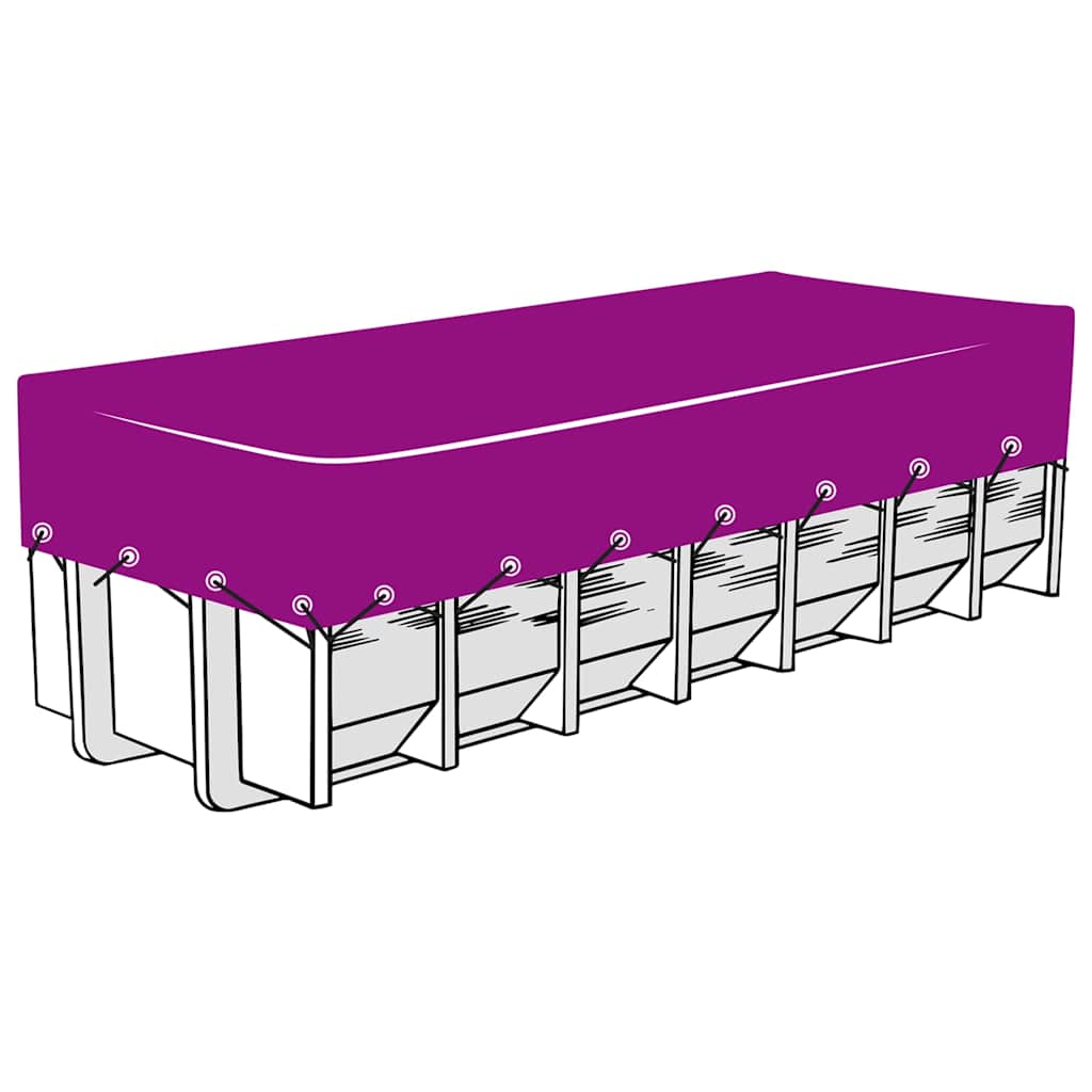 vidaXL Siatka na kontener, HDPE, 3x5 m, czarna