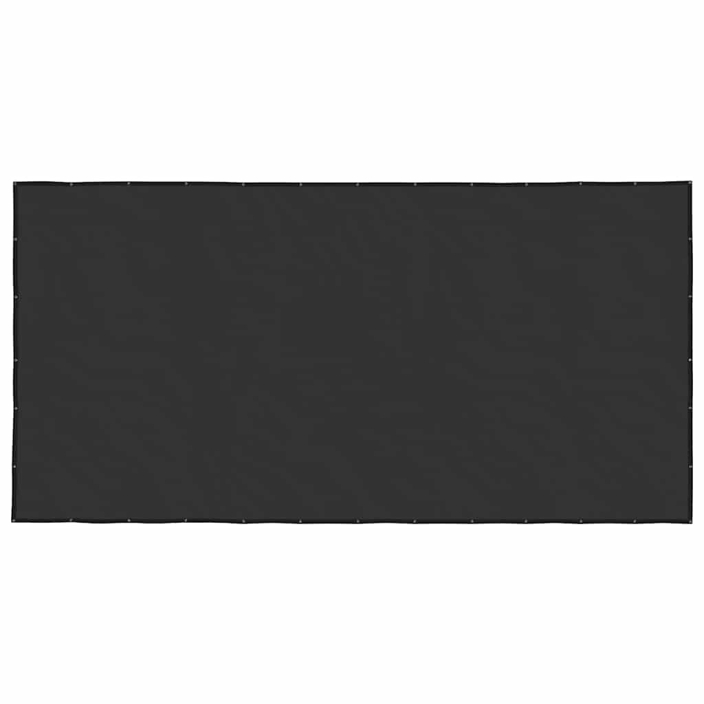 vidaXL Siatka na kontener, HDPE, 3x6 m, czarna