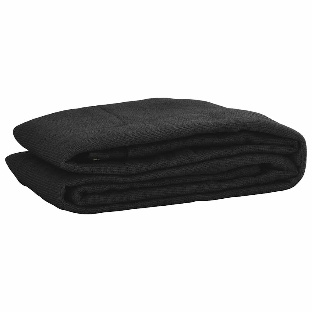 vidaXL Siatka na kontener, HDPE, 3,5x5 m, czarna