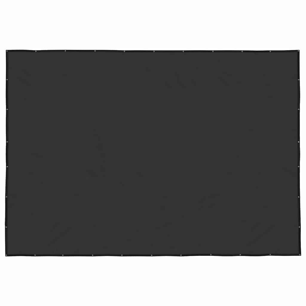 vidaXL Siatka na kontener, HDPE, 3,5x5 m, czarna