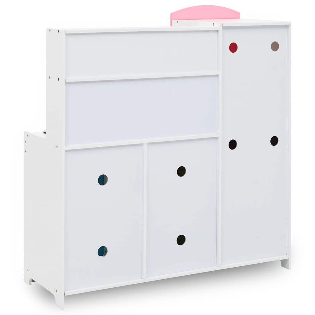 vidaXL Zabawkowa kuchnia, MDF, 80 x 30 x 85 cm, wielokolorowa