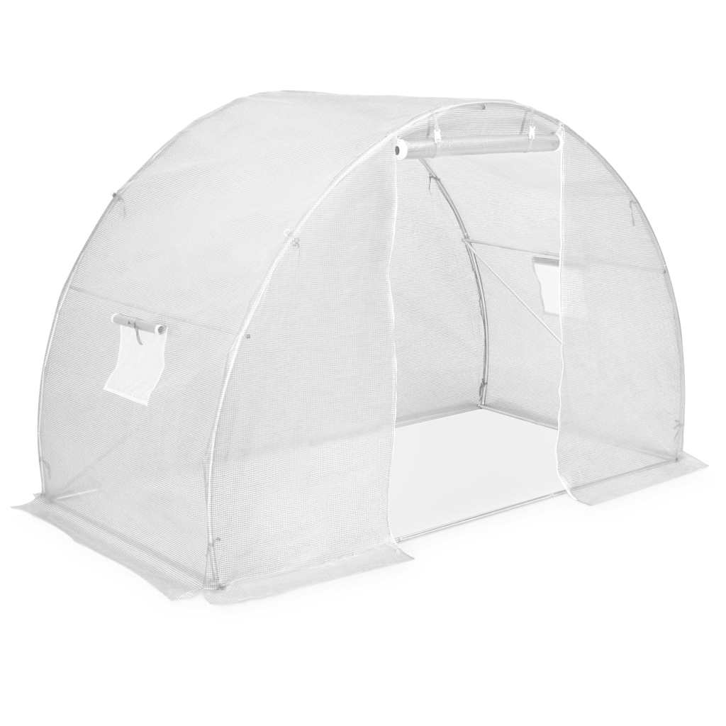 vidaXL Szklarnia ogrodowa, 4,5 m², 300x150x200 cm