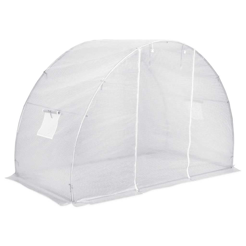 vidaXL Szklarnia ogrodowa, 4,5 m², 300x150x200 cm