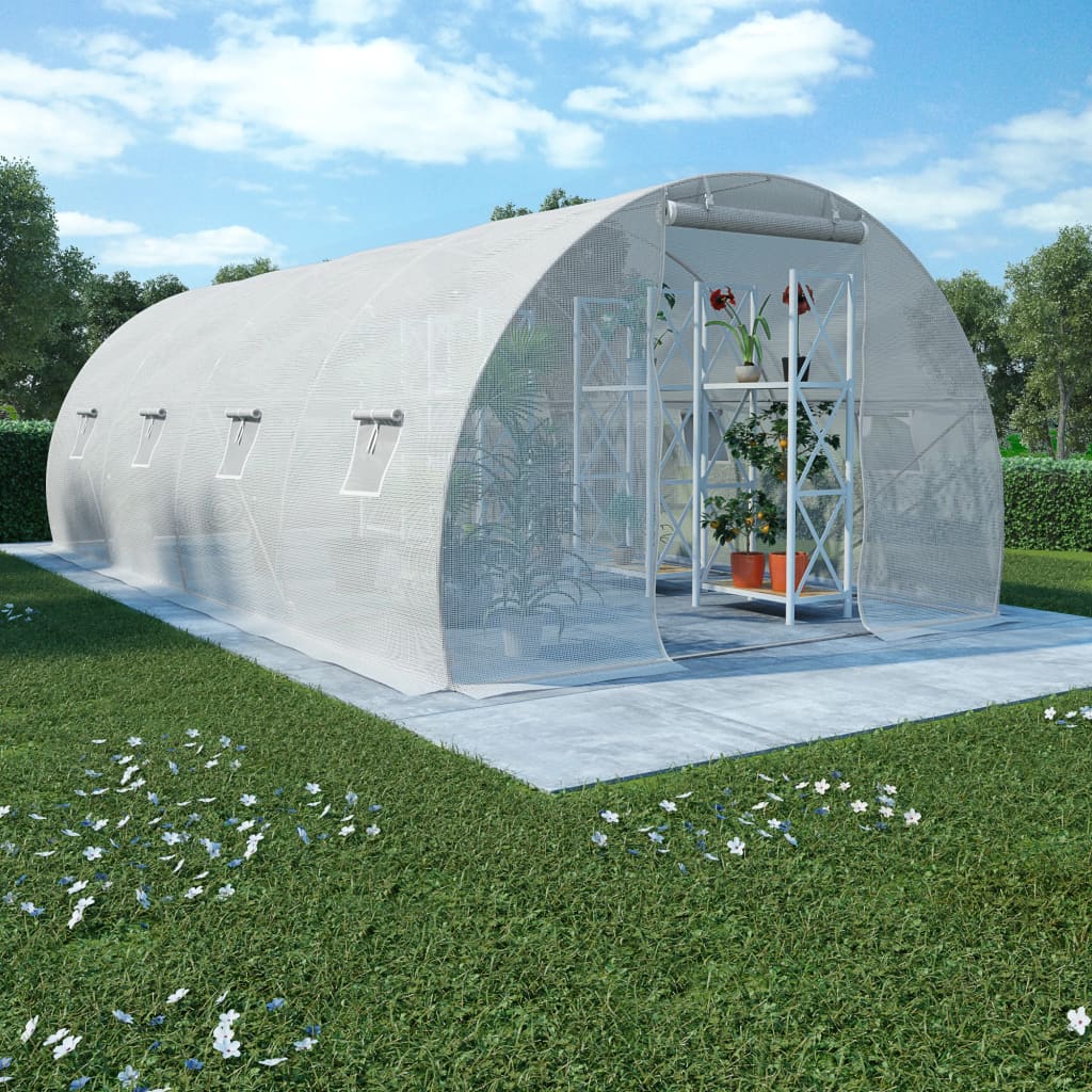 vidaXL Szklarnia ogrodowa, 18 m², 600x300x200 cm