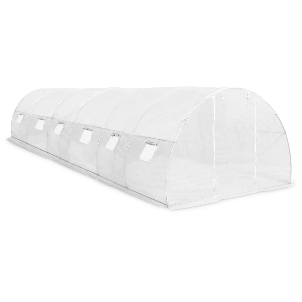 vidaXL Szklarnia ogrodowa, 27 m², 900x300x200 cm