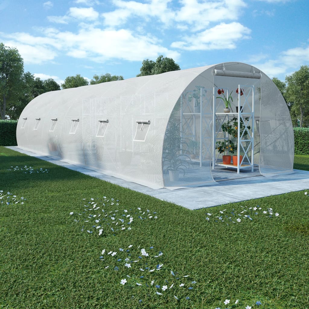 vidaXL Szklarnia ogrodowa, 27 m², 900x300x200 cm