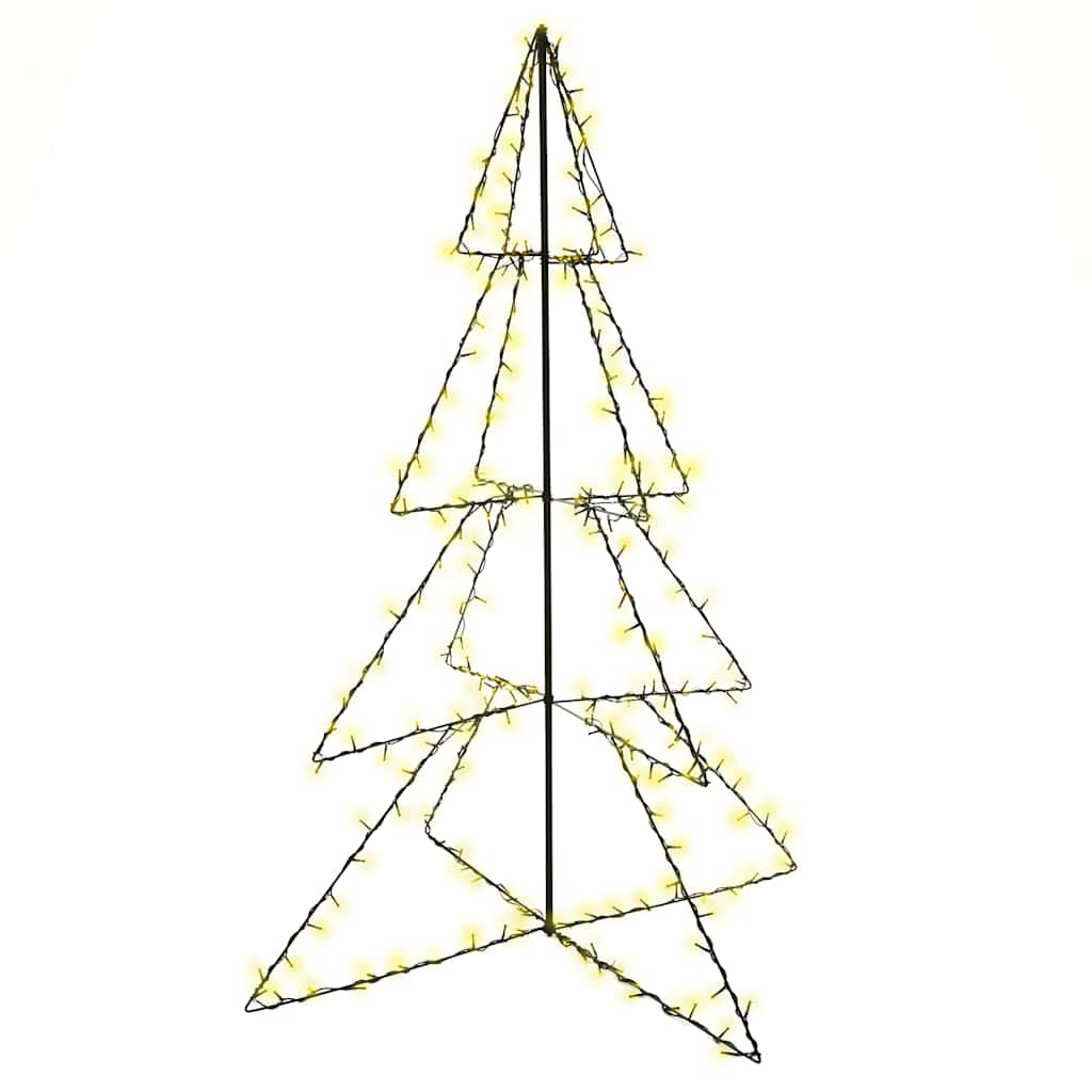 vidaXL Ozdoba świąteczna w kształcie choinki, 240 LED, 115x150 cm
