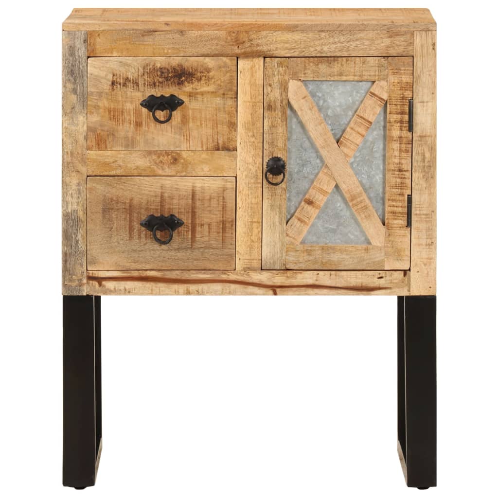 vidaXL Szafka, 60 x 30 x 76 cm, lite drewno mango
