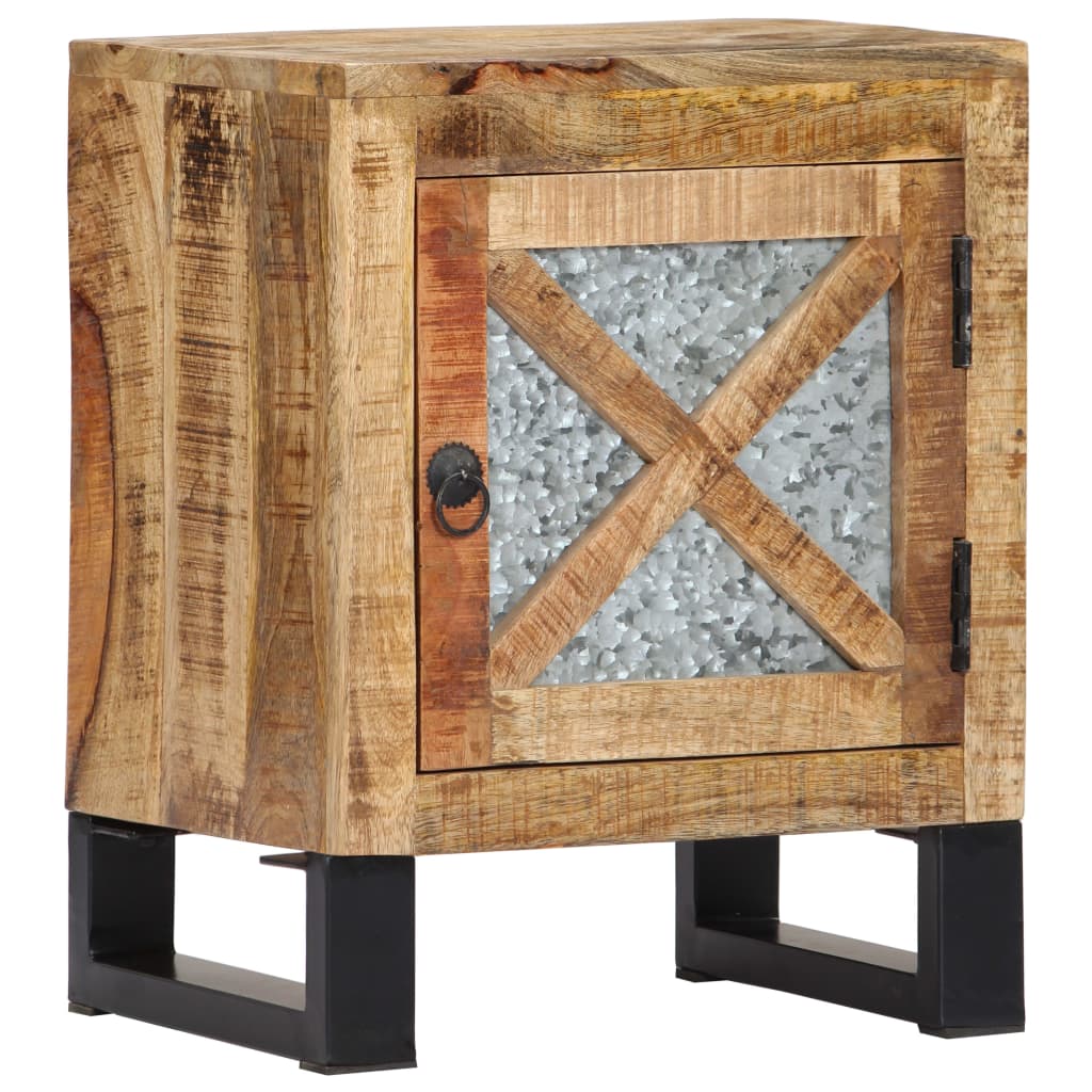 vidaXL Szafka nocna, 40x30x50 cm, lite drewno mango