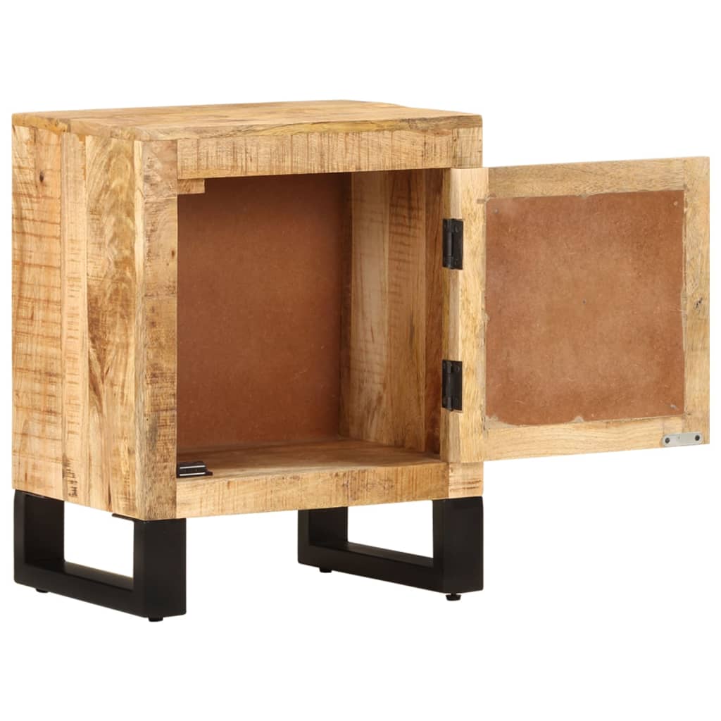vidaXL Szafka nocna, 40x30x50 cm, lite drewno mango