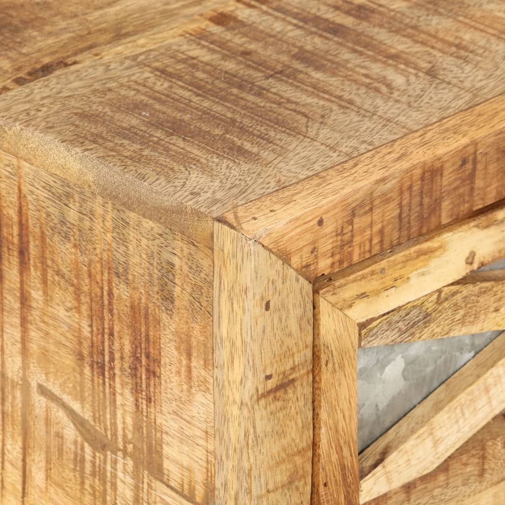 vidaXL Stolik kawowy, 110 x 50 x 38 cm, lite drewno mango