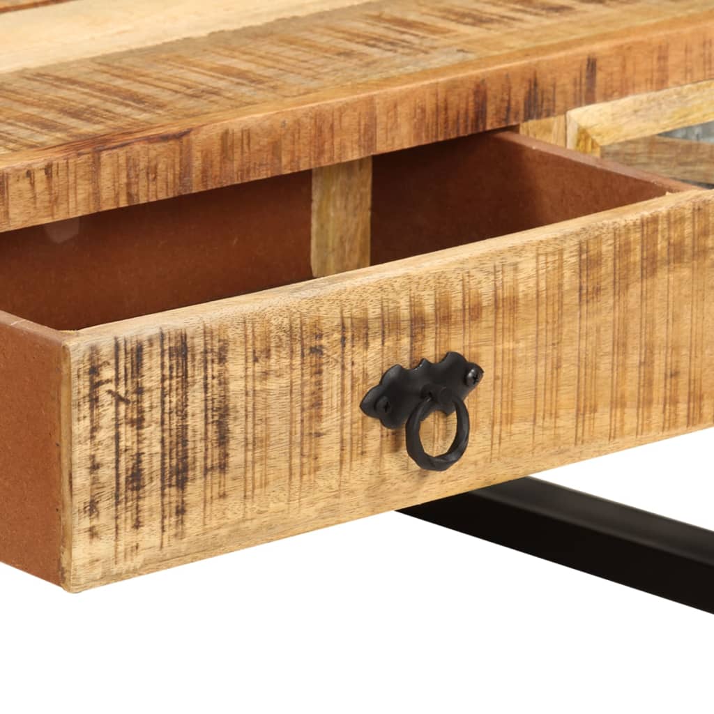 vidaXL Stolik kawowy, 110 x 50 x 38 cm, lite drewno mango