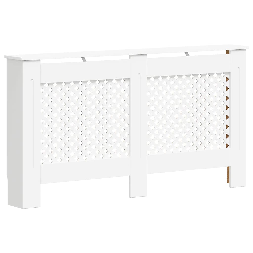 vidaXL Osłona na kaloryfer, biała, 152 x 19 x 81,5 cm, MDF