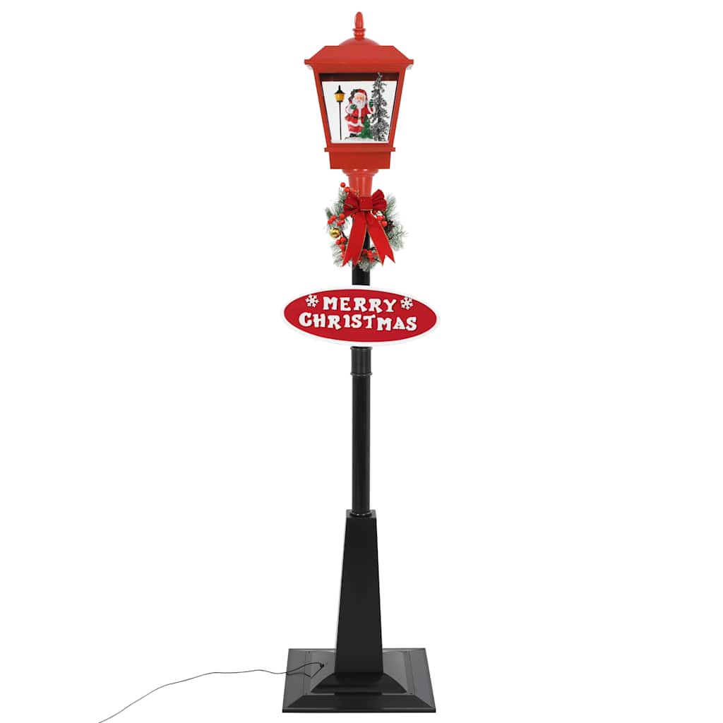 vidaXL Świąteczna latarnia z Mikołajem, 180 cm, LED