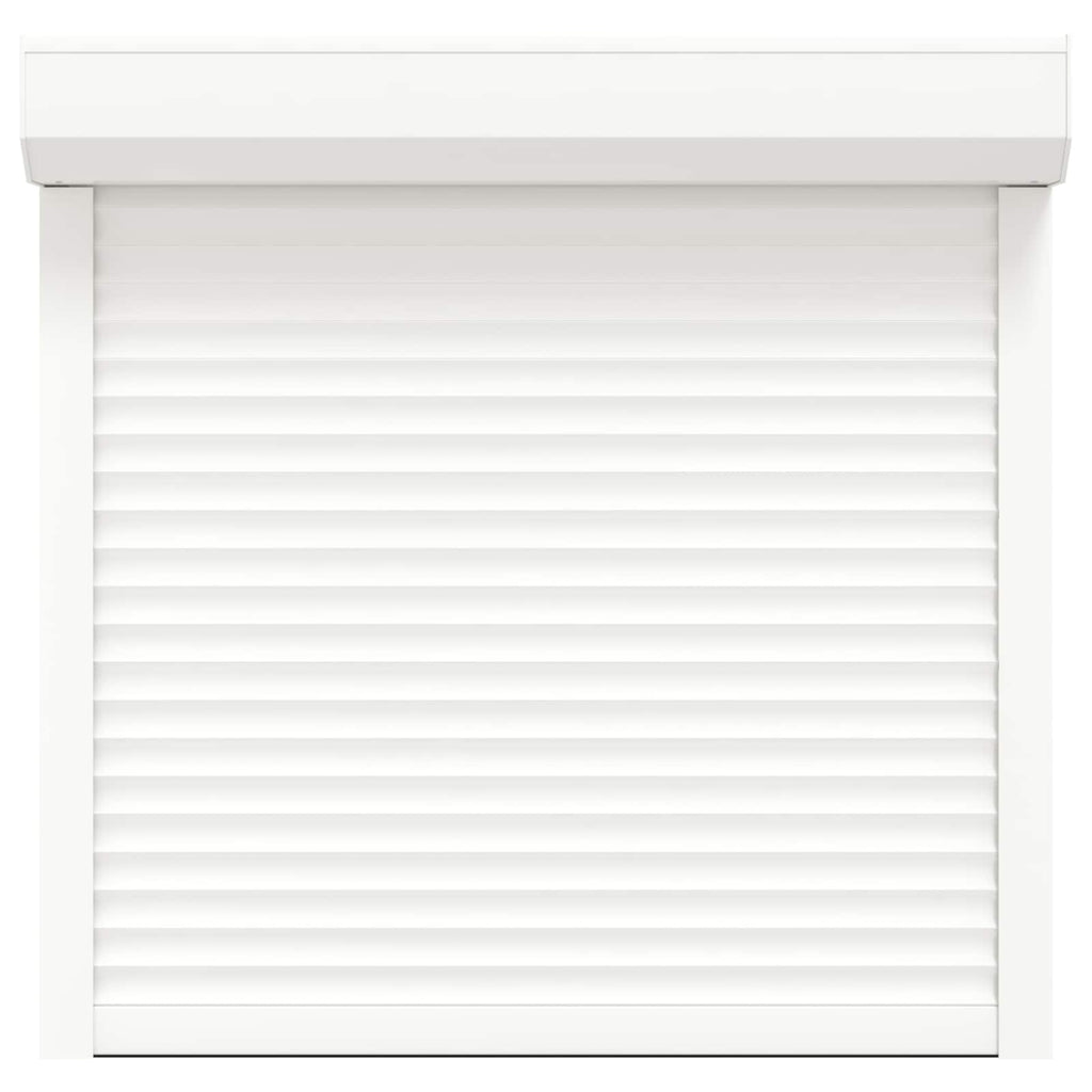 vidaXL Roleta Biały 100 x 100 cm Aluminium i poliuretan