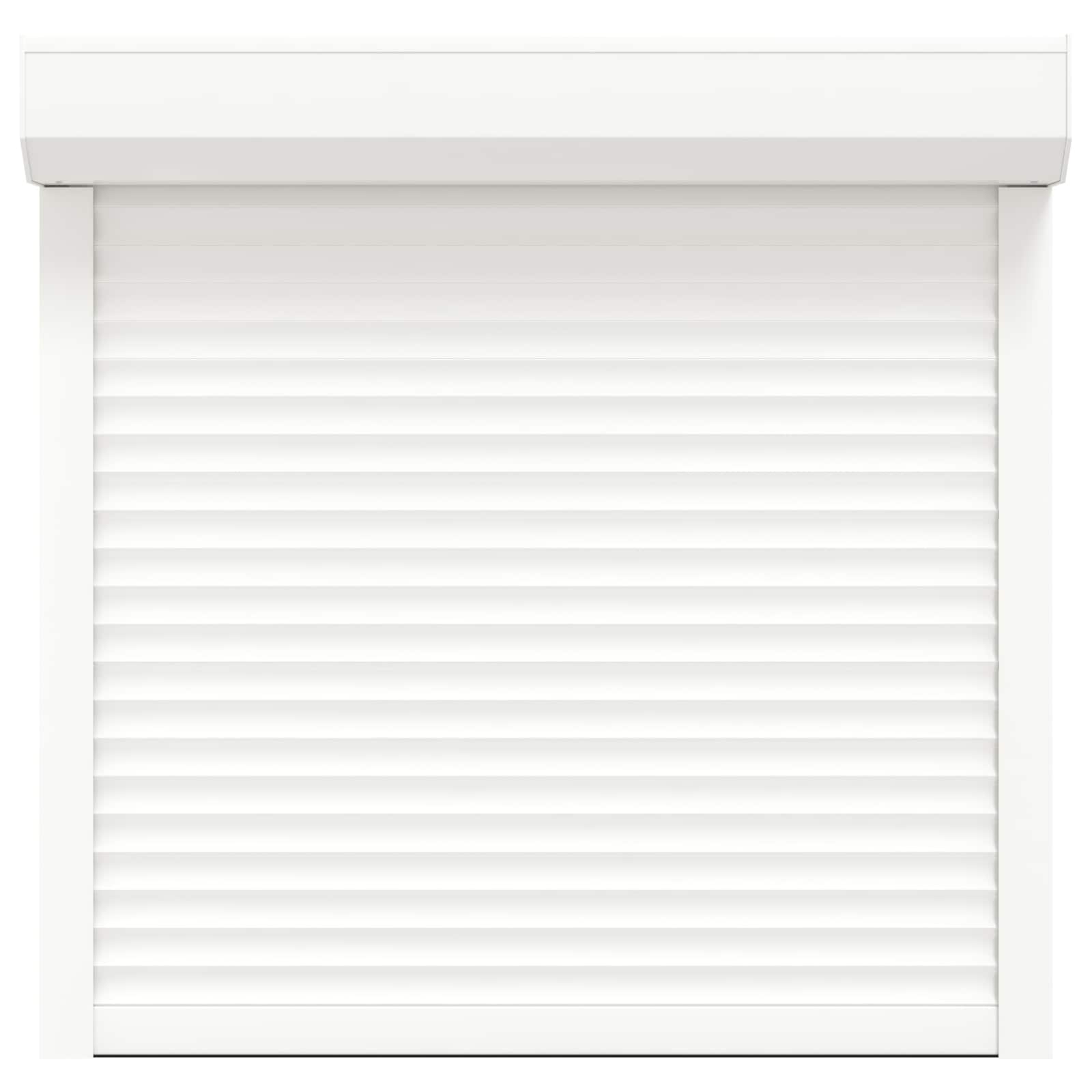 vidaXL Roleta Biały 100 x 100 cm Aluminium i poliuretan