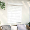 vidaXL Roleta Biały 100 x 130 cm Aluminium i poliuretan