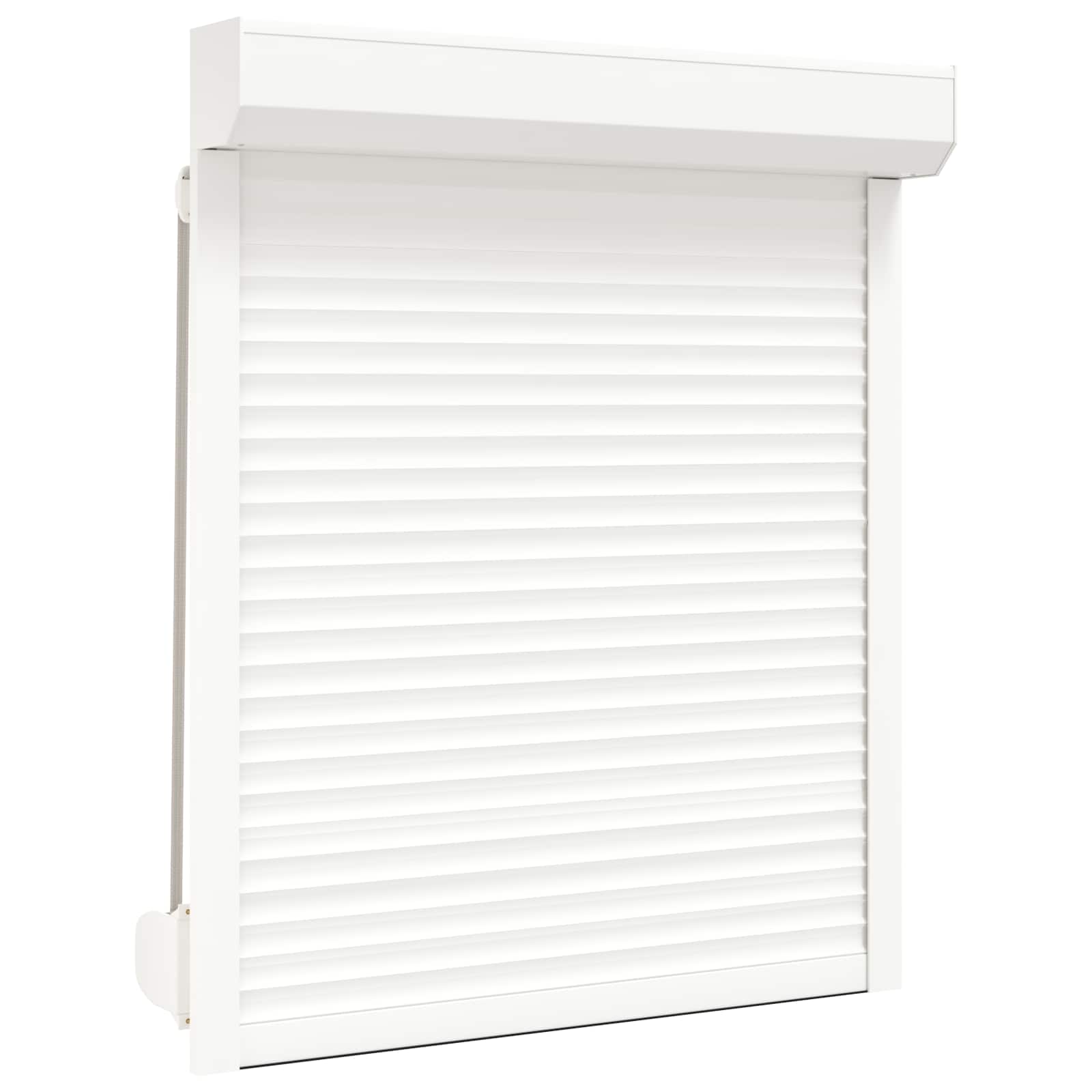 vidaXL Roleta Biały 100 x 130 cm Aluminium i poliuretan