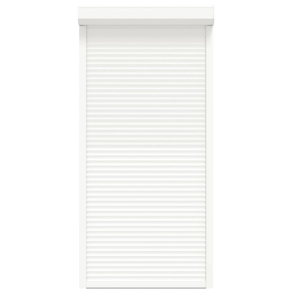 vidaXL Roleta Biały 100 x 210 cm Aluminium i poliuretan