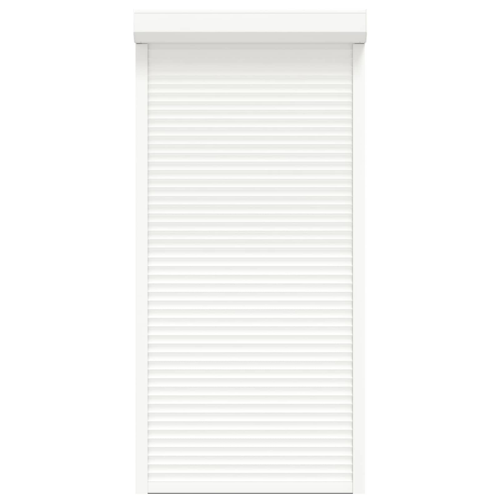 vidaXL Roleta Biały 100 x 210 cm Aluminium i poliuretan