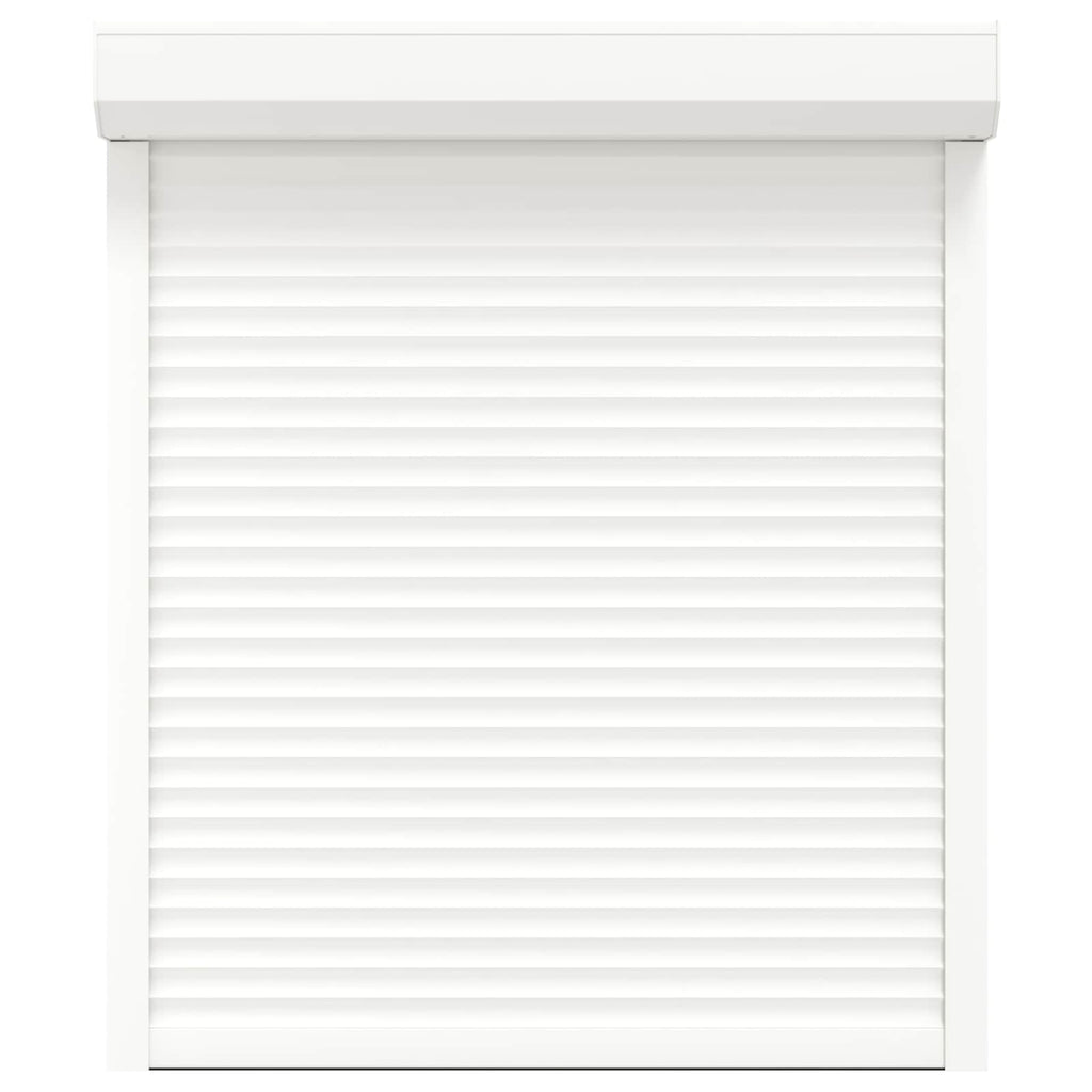 vidaXL Roleta Biały 110 x 130 cm Aluminium i poliuretan