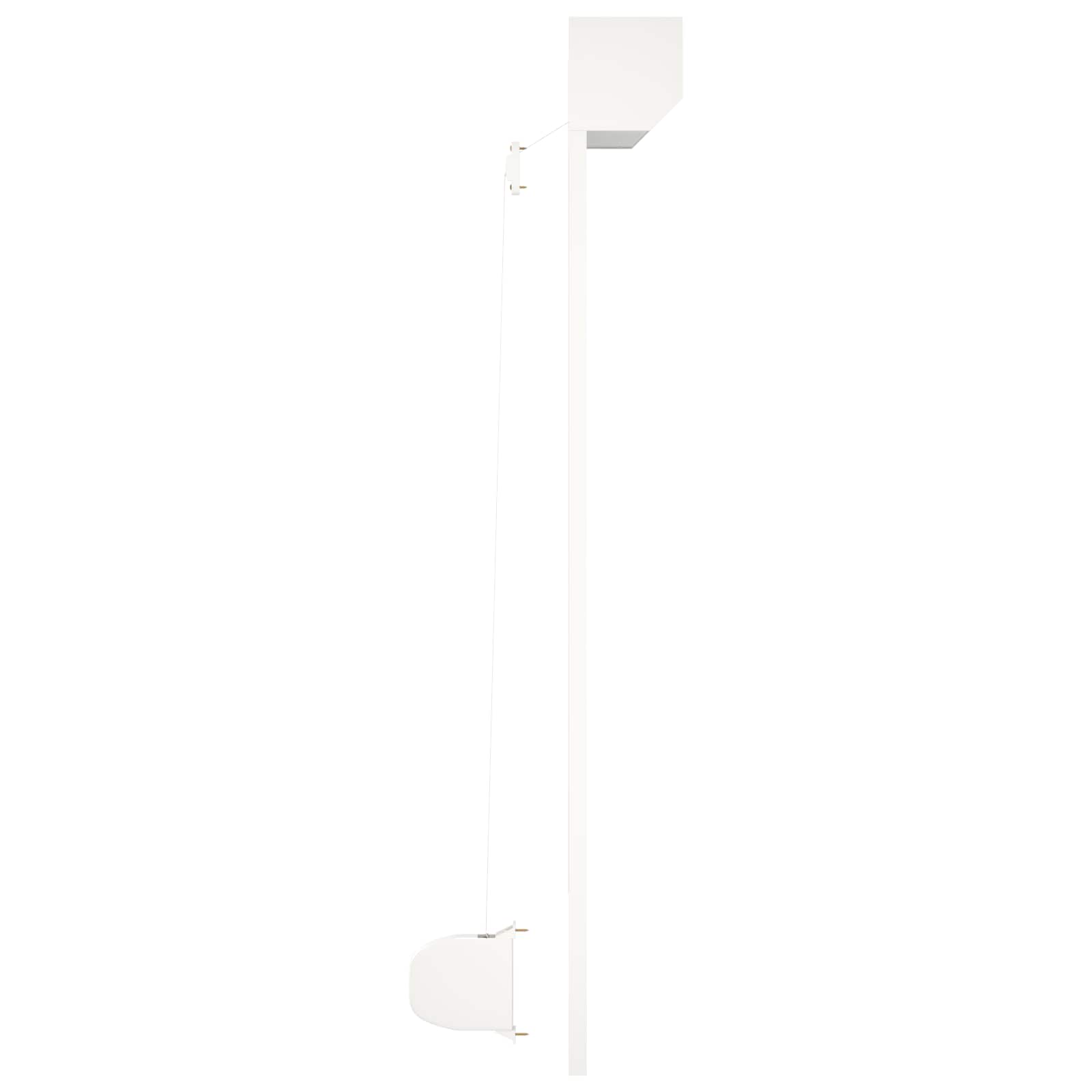 vidaXL Roleta Biały 110 x 130 cm Aluminium i poliuretan