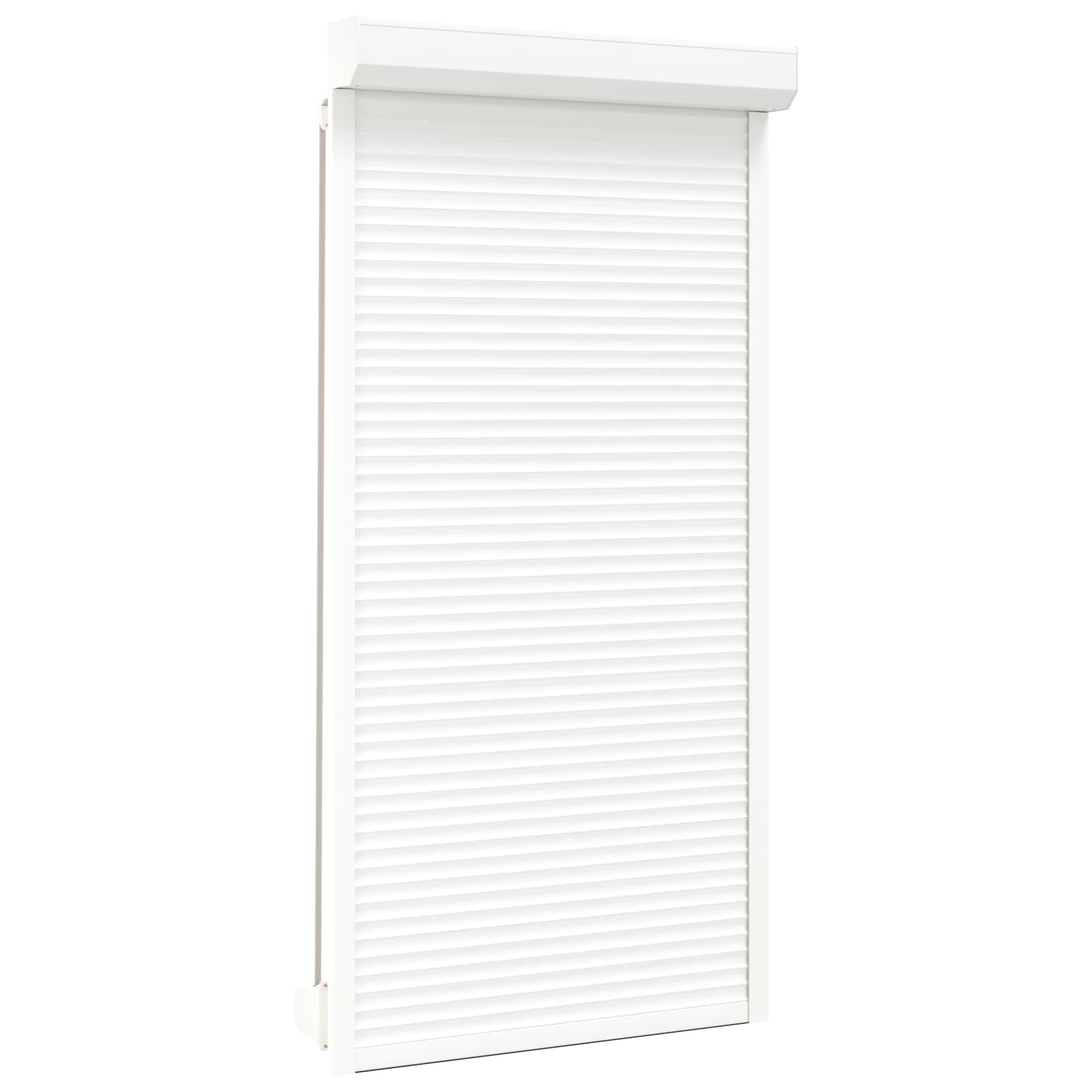 vidaXL Roleta Biały 110 x 220 cm Aluminium i poliuretan