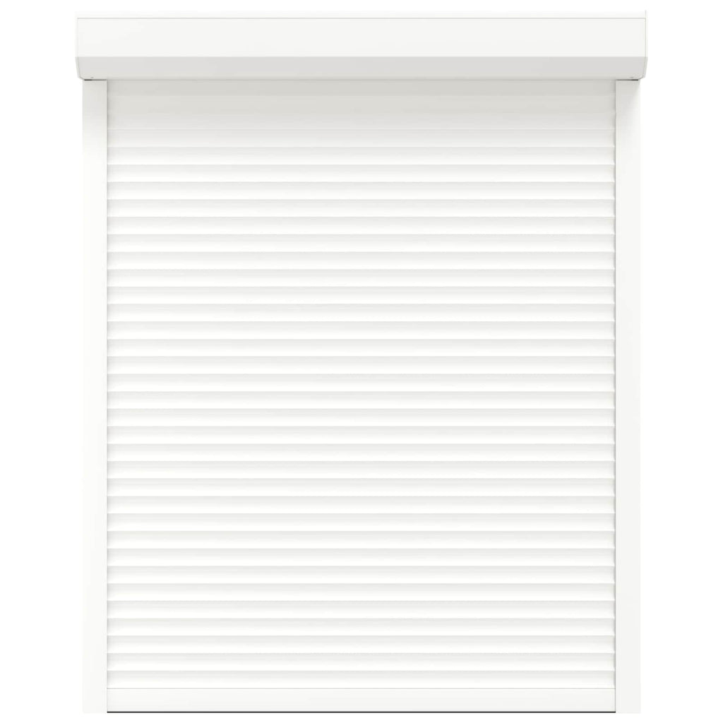 vidaXL Roleta Biały 120 x 150 cm Aluminium i poliuretan