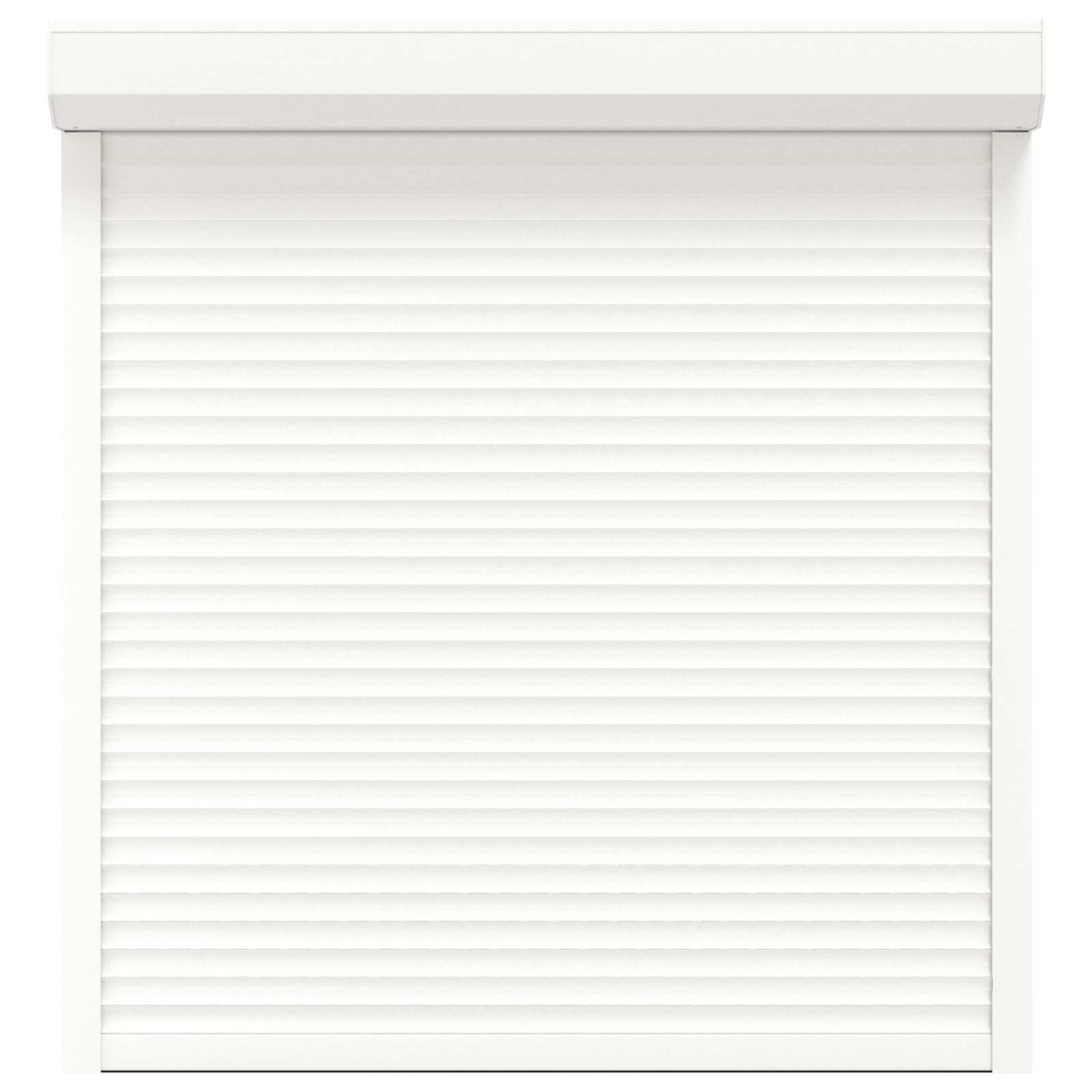 vidaXL Roleta Biały 130 x 140 cm Aluminium i poliuretan