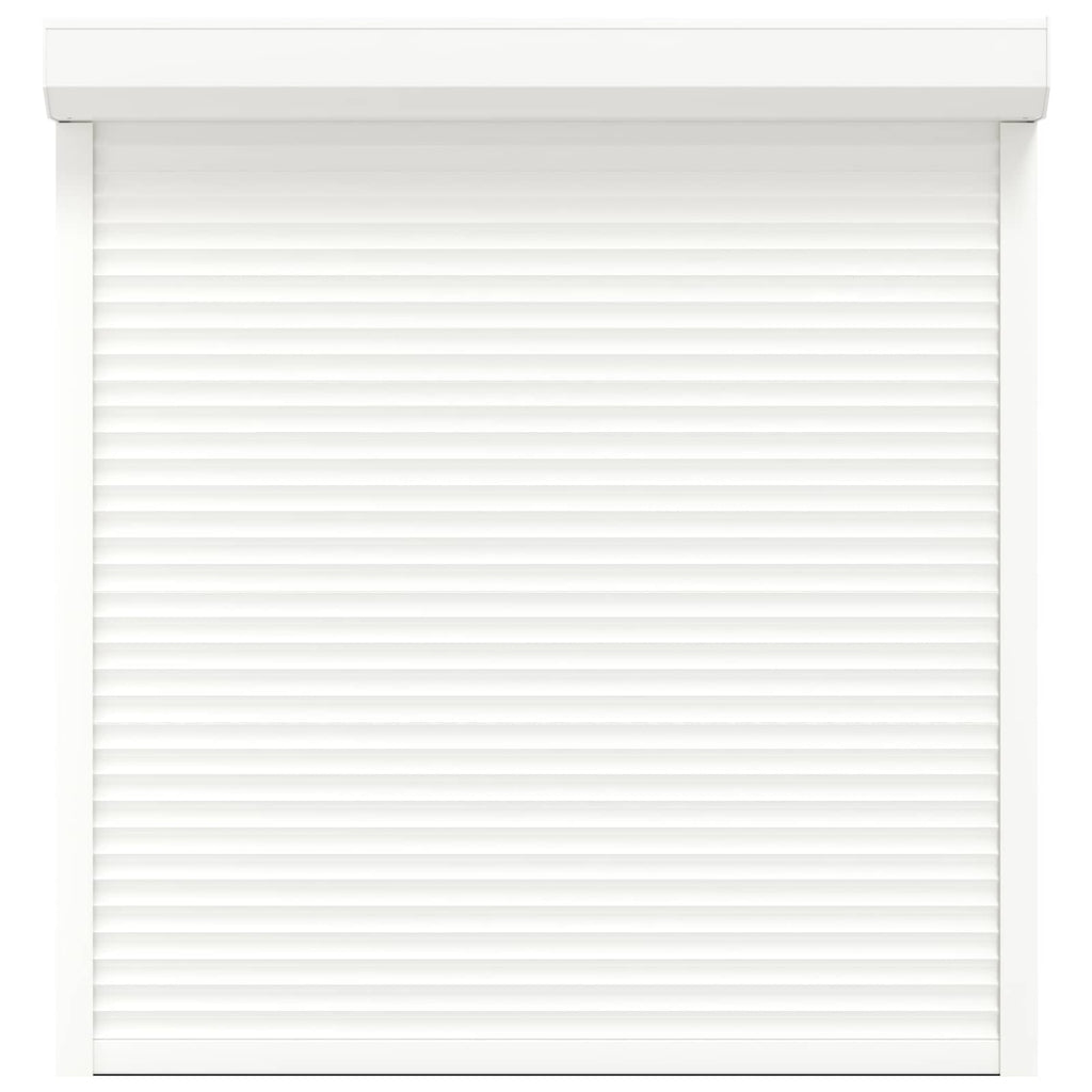 vidaXL Roleta Biały 140 x 150 cm Aluminium i poliuretan