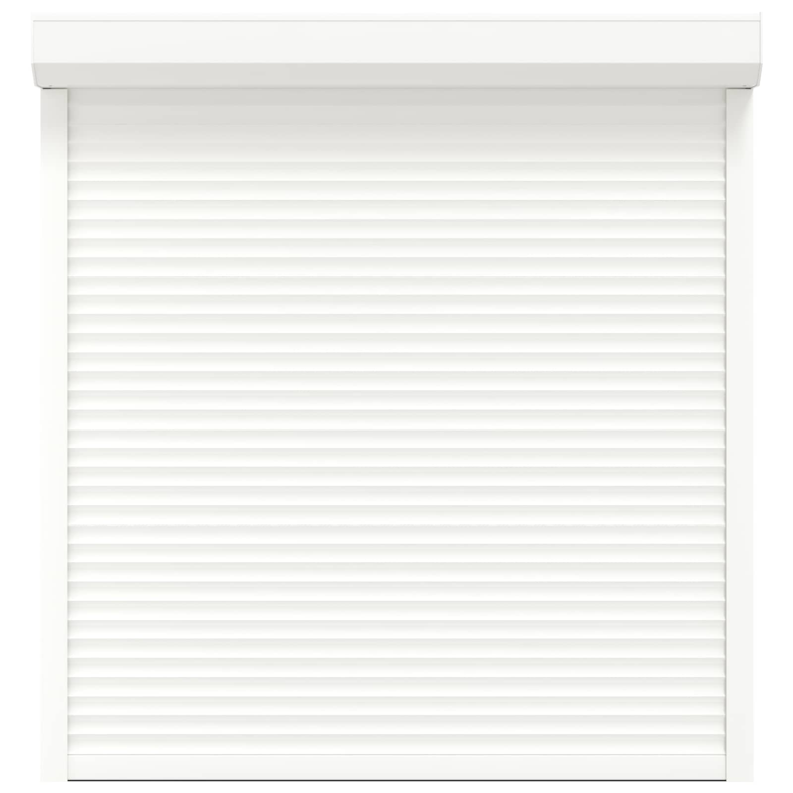 vidaXL Roleta Biały 140 x 150 cm Aluminium i poliuretan