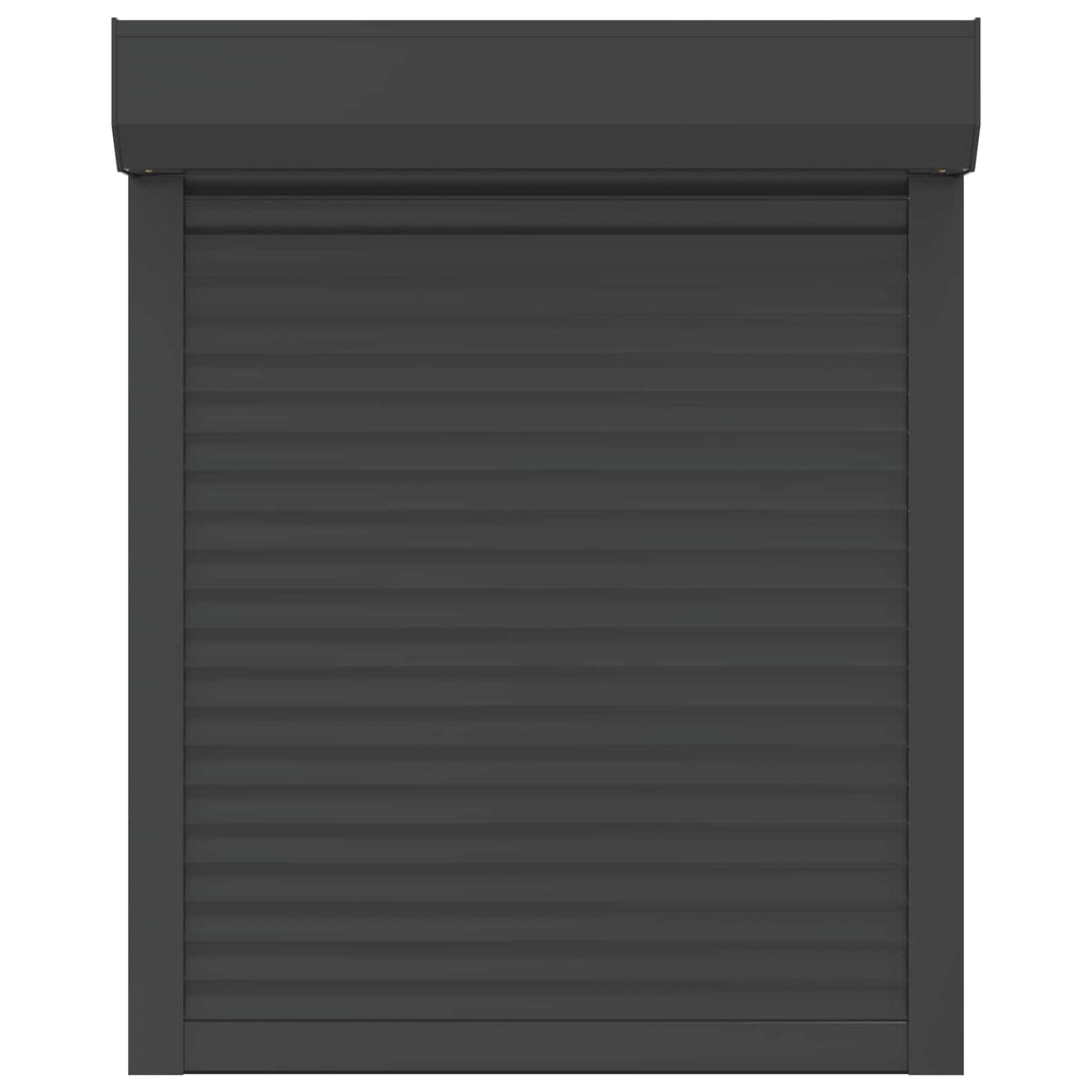 vidaXL Roleta Antracyt 80 x 100 cm Aluminium i poliuretan
