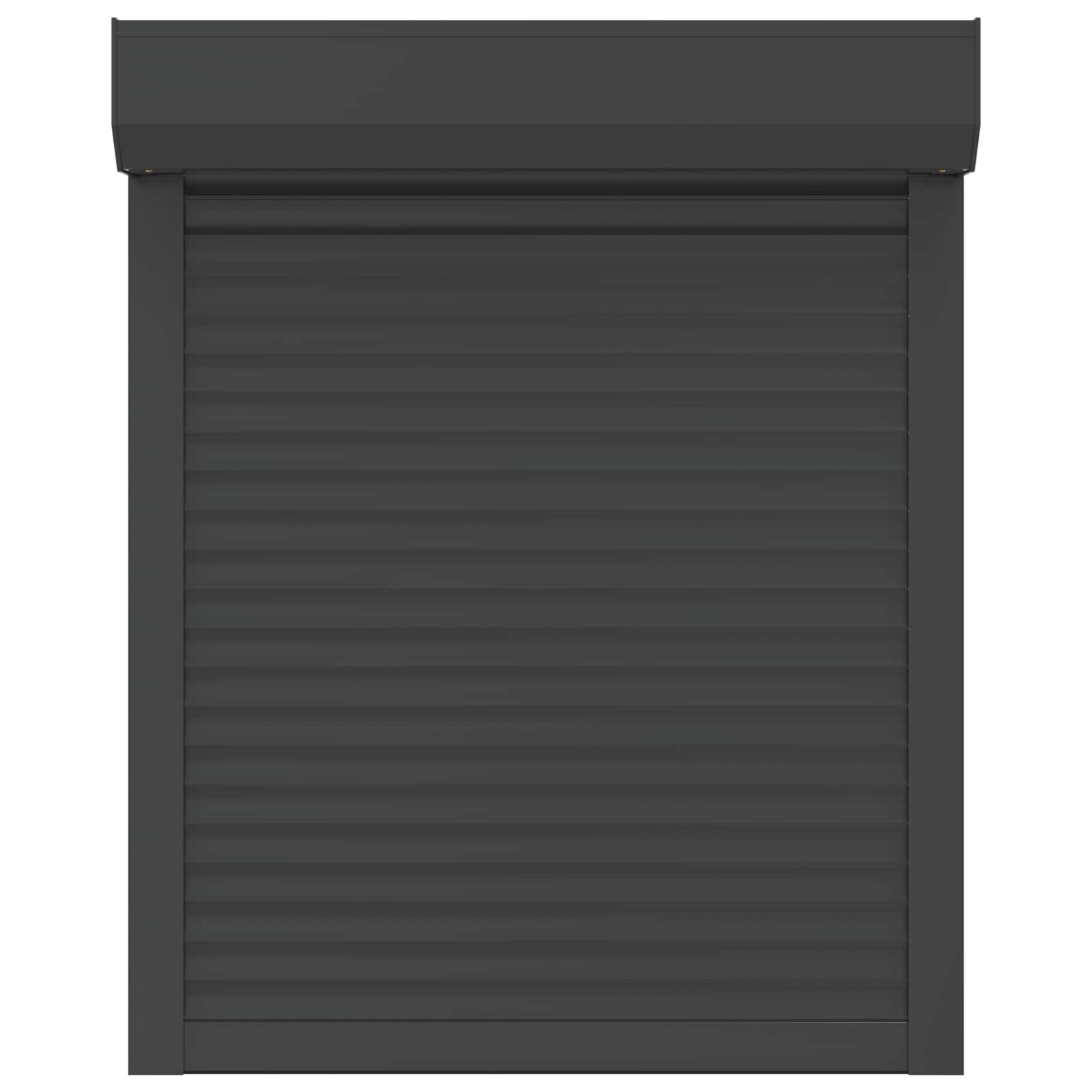 vidaXL Roleta Antracyt 80 x 100 cm Aluminium i poliuretan